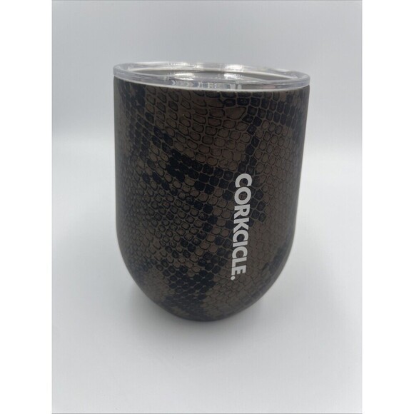 Corkcicle Stemless Rattle Snake 12oz Insulated Travel Tumbler Cup Wine Hot/Cold - Picture 6 of 6